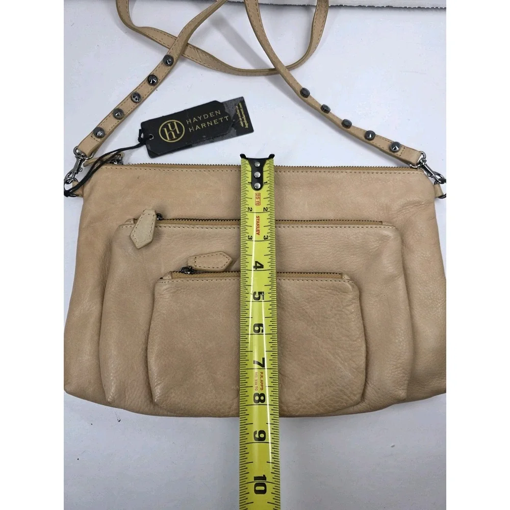 Hayden Harnett Ella‎ Pouch In Vachetta Leather Crossbody Bag
